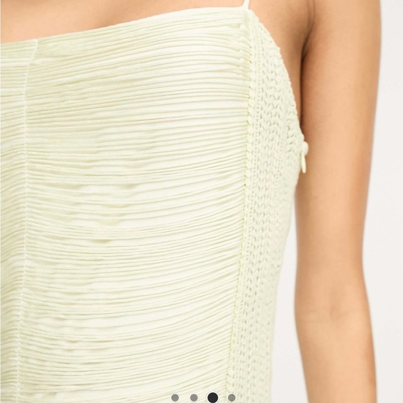 Asos Elegant Light Green Maxi Dress Size 10 - Picture 4 of 4